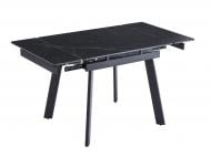 Стіл обідній Персей 900(1400)x750x750мм чорний/чорний