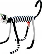 М'яка іграшка Fancy Слім-котик 20 см чорний із білим SKT0