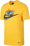 Футболка Nike M NK TEE FUTURA PHX CD1304-739 р.S желтый