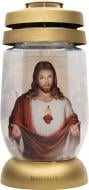 Лампада Bolsius скляна Ісус Спаситель Лампада Bolsius скляна Ісус Спаситель