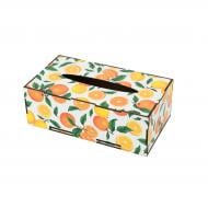 Салфетница Мануфактура Сірого Кота "Цитрус" белая