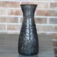 Ваза стеклянная Sibilla 25,5 см серая 80241123