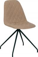Стілець обідній Nowy Styl LIYA SN BLACK (BOX-1) RMB AB-05 бежевий / чорний