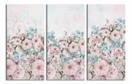 Картина модульная Цветение в саду 120x80 см WallArt 54491-3.2