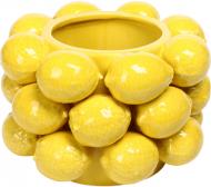 Ваза порцелянова BonaDi Lemon 17 см жовта 457-335