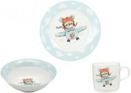 Набір дитячого посуду Limited Edition LITTLE PILOT (C772)