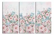 Картина модульная Цветение в саду 180x120 см WallArt 54491-3.4