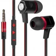 Наушники Defender Lance black/red (64450)