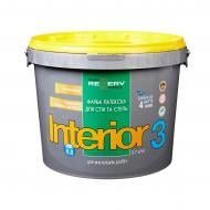 Краска интерьерная латексная Хімрезерв PRO INTERIOR 3 глубокий мат белая 0,8 л Краска интерьерная латексная Хімрезерв PRO INTERIOR 3 глубокий мат белая 0,8 л