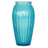Ваза стеклянная Ritz 26 см голубая 83240425-43_YBCG-240425/3 Ваза стеклянная Ritz 26 см голубая 83240425-43_YBCG-240425/3