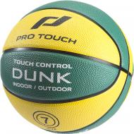 Баскетбольний м'яч Pro Touch Dunk 177966-904743 р. 6 зелений із жовтим