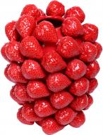 Ваза фарфоровая BonaDi Strawberry 32 см красная 457-330