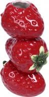 Ваза фарфоровая BonaDi Strawberry 20 см красная 457-332