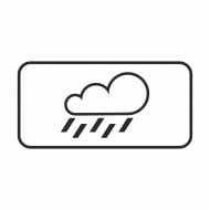 Знак дорожный GIS UKRAINE 7.13 Влажное покрытие (II типоразмер) ГОСТ