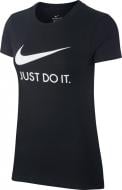 Футболка Nike W NSW TEE JDI SLIM CI1383-010 р.L черный