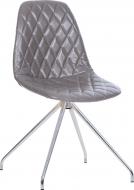Стул обеденный Nowy Styl LIYA SN CHROME (BOX-1) PR-03 хром/серый