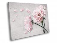 Картина Нежные розы 80x60 см WallArt 54493-1.3