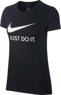 Футболка Nike W NSW TEE JDI SLIM CI1383-010 р.S черный