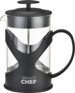 Френч-пресс Bravo Chef L'Appetit 0.8 л черный (BC-7302-800) Френч-пресс Bravo Chef L'Appetit 0.8 л черный (BC-7302-800)