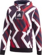 Джемпер Adidas M AOP Hoodie FR7211 р. M білий