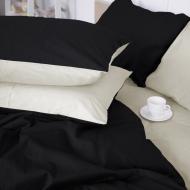 Наволочка Satin Premium 0848+0840 Roger 40x40 см черный/бежевый MirSon