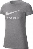 Футболка Nike W NSW TEE JDI SLIM CI1383-063 р.M серый
