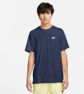 Футболка Nike M NSW CLUB TEE AR4997-410 р.S синий Футболка Nike M NSW CLUB TEE AR4997-410 р.S синий