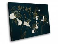 Картина Красивые лилии 60x45 см WallArt 54495-1.2
