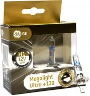 Автолампа галогенная GENERAL ELECTRIC Megalight Ultra +130% (50310XNU) H1 55 Вт 2 шт.(GE 93039914)