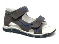 Босоножки для мальчиков RenBut замшевые на липучках р.29 серый 21-3253^-0346-29
