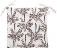 Подушка на стул 39х39 см принт в асортименті