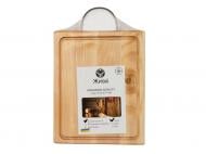 Доска кухонная с ручкой Жива 20х30х2 см ясень