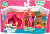 Игровой набор Lalaloopsy с куклой Санни на кемпинге 7,5 см 534129