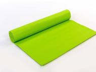 Коврик для фитнеса, йоги, Йогамат, Feel Fit 173-61-0,3 см Зеленый
