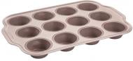 Форма для выпечки маффинов Tescoma Delicia с металлическим краем для 12 маффинов 40х27,5х3,6 см