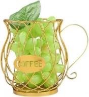 Фруктовница Viva LACY MUG GOLD 18x14x9.5 см (B090059)