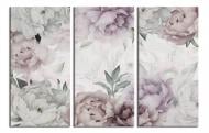 Картина модульная Рисованные пионы 120x80 см WallArt 54497-3.2