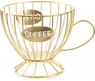 Фруктовниця Viva LACY CUP GOLD 19.5x14x10.5 см (B090061)