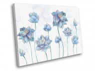 Картина Голубые цветы 40x30 см WallArt 54498-1.1
