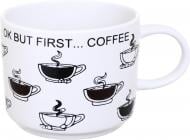 Чашка Fiora Caffeine First white 500 мл Чашка Fiora Caffeine First white 500 мл