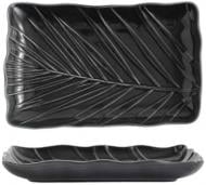 Блюдо Limited Edition LEAF BLACK 24.5х17 см (B010786)