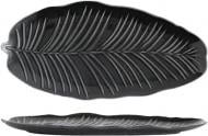 Блюдо Limited Edition LEAF BLACK 30x16.8 см (B010751)