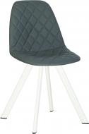 Стул обеденный Nowy Styl LIYA 4L WHITE (BOX-1) RMB ECO-70 серый / белый