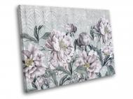Картина Пушистые пионы 80x60 см WallArt 54501-1.3