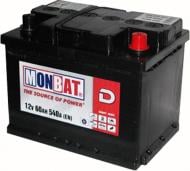 Аккумулятор автомобильный Monbat 60Ah 560A 12V «+» справа (A66B2W0_1/A66B2K0_1)