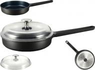 Сковорода с крышкой IQ Be Smart глубокая 24 см с крышкой IQ-1154-24