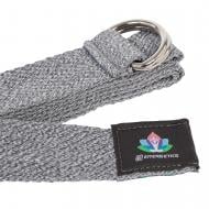 Стрічка для йоги Energetics Yoga Cotton Strap сірий (296606-021)