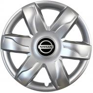 Колпак для колес SKS Nissan 318 R15" 4 шт. серебряный