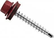 Саморез со сверлом по дереву 4,8x35 мм 40 шт вишня RAL 3011