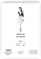 Альбом для маркерів на спіралі Authentic A4 21х29,7 см 100 г/м² 50 сторінок Smiltainis